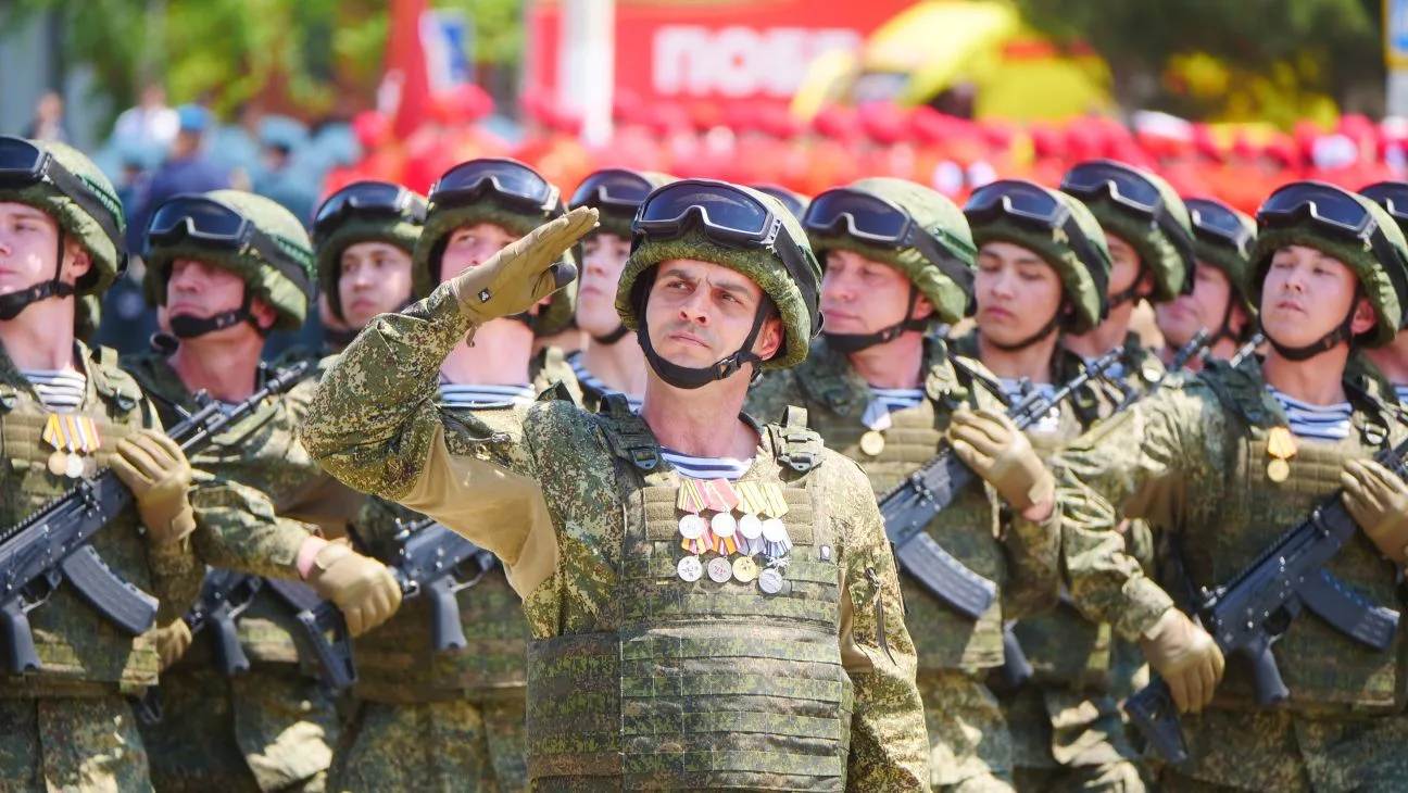 Темирлан Абуталимов принял участие в Параде, посвященном 81-й годовщине Победы в Великой Отечественной войне